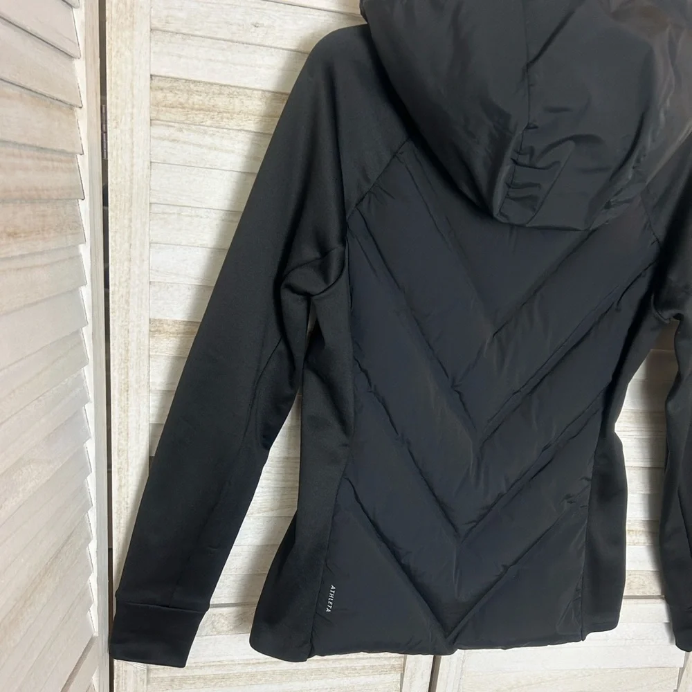 Athleta Inlet Jacket Quilted Down with Hood. Size Small - Picture 10 of 13